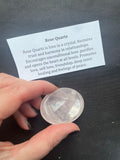 Rose Quartz Worry Stone