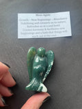 Moss Agate Angel