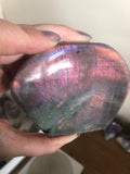 Free Standing Pink/Orange Labradorite
