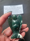 Moss Agate Angel