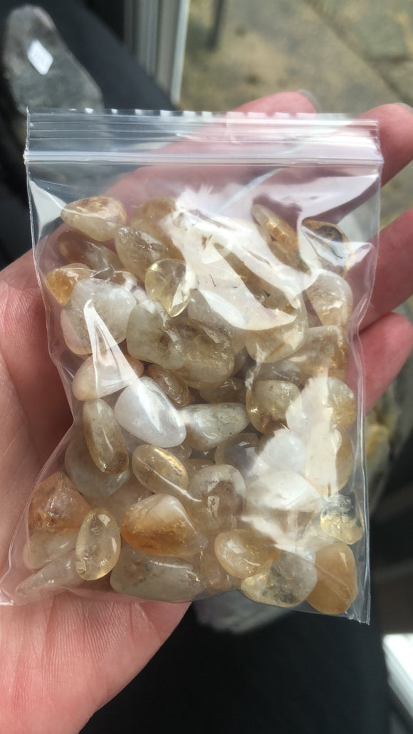 100g Citrine Chips